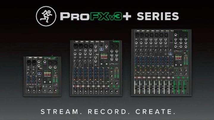 Actual product image Mackie ProFX10v3+ (Studio- and Livemixer)