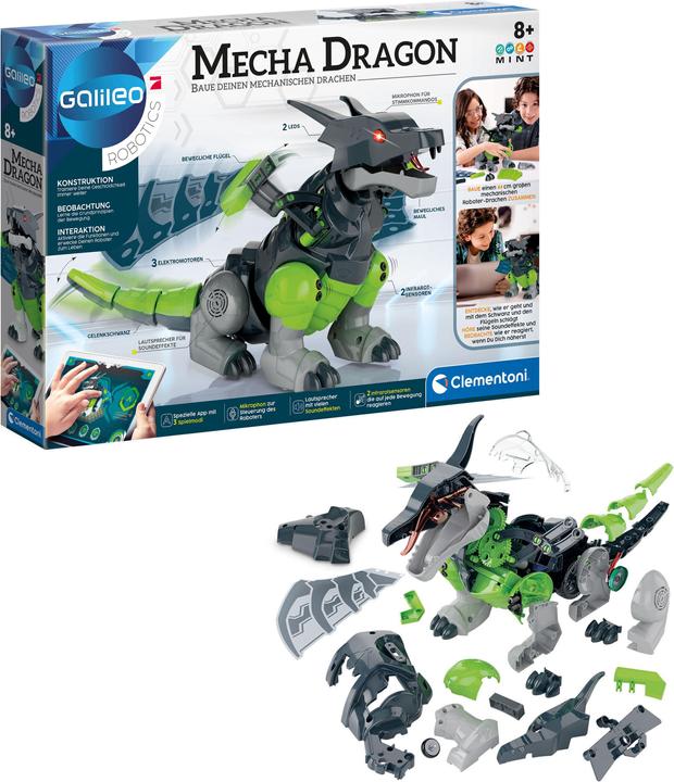 Actual product image Clementoni Mecha Dragon Dragon