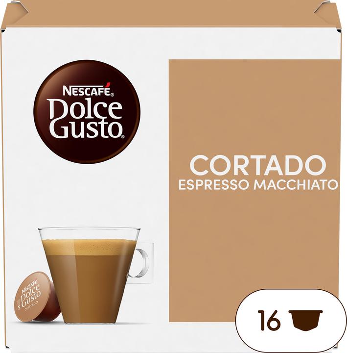 Produktbild Nescafé Dolce Gusto Cortado Espresso Macchiato (16 x Port.)