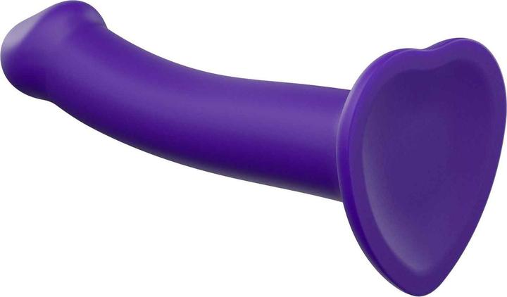 Actual product image Strap-on-me Semi-Realistic Dual Density Bendable Dildo Purple L