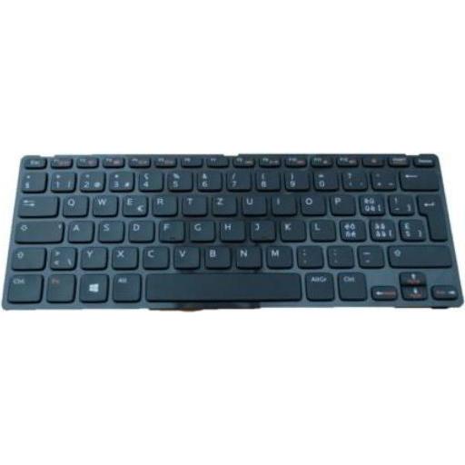 Dell Keyboard (SWISS), Notebook Ersatzteile, Schwarz
