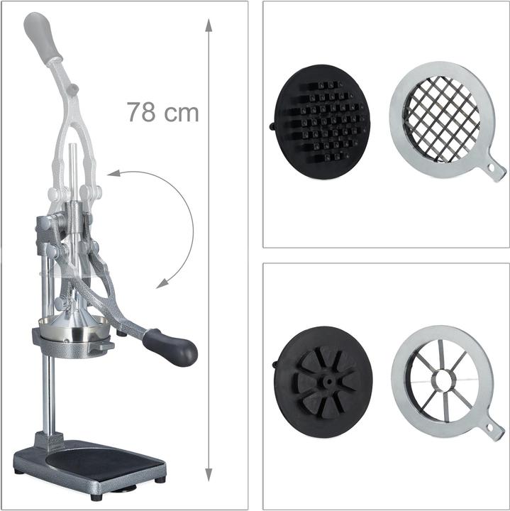 Actual product image Relaxdays Juicer