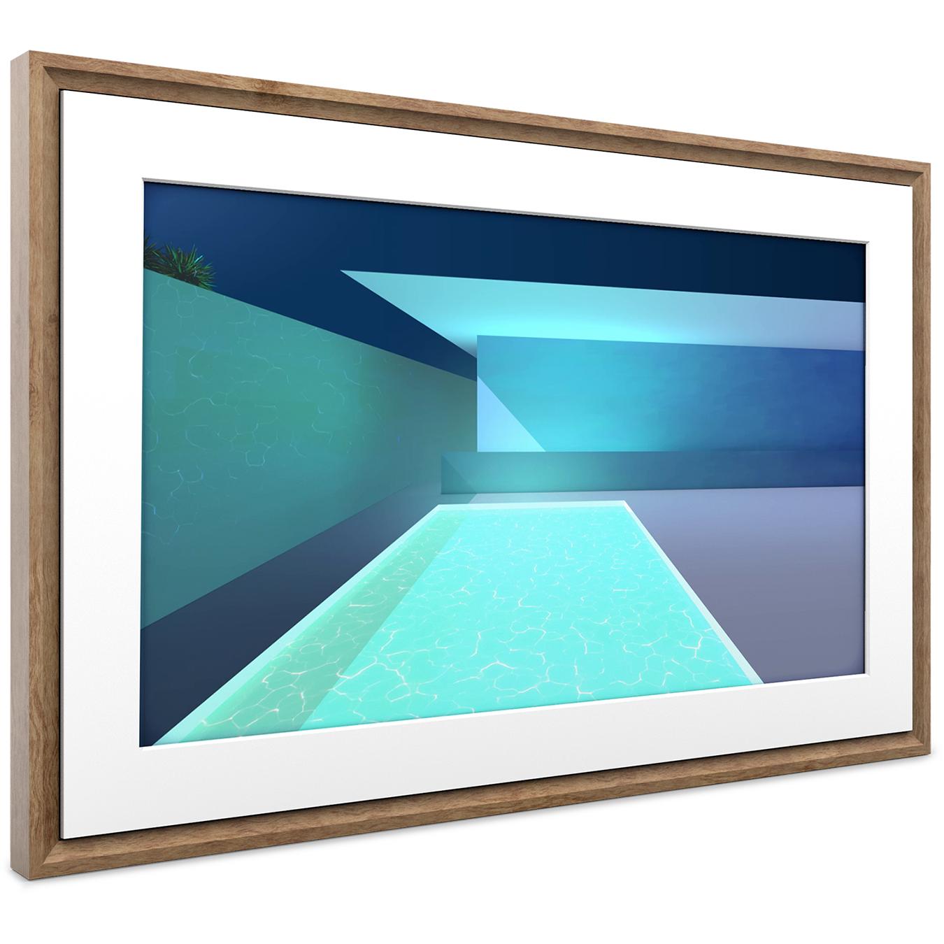 Thumbnail - Meural Canvas II (27", 1920 x 1080 Pixel), Digitaler Bilderrahmen, Braun