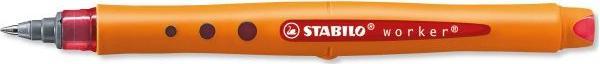 Produktbild STABILO worker+ Tintenroller (Blau, Grün, Rot, Schwarz, 4x)