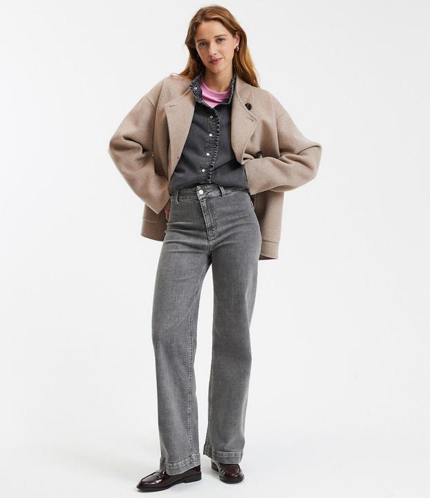 Produktbild La Redoute Collections Langärmelige Jeansbluse (42)