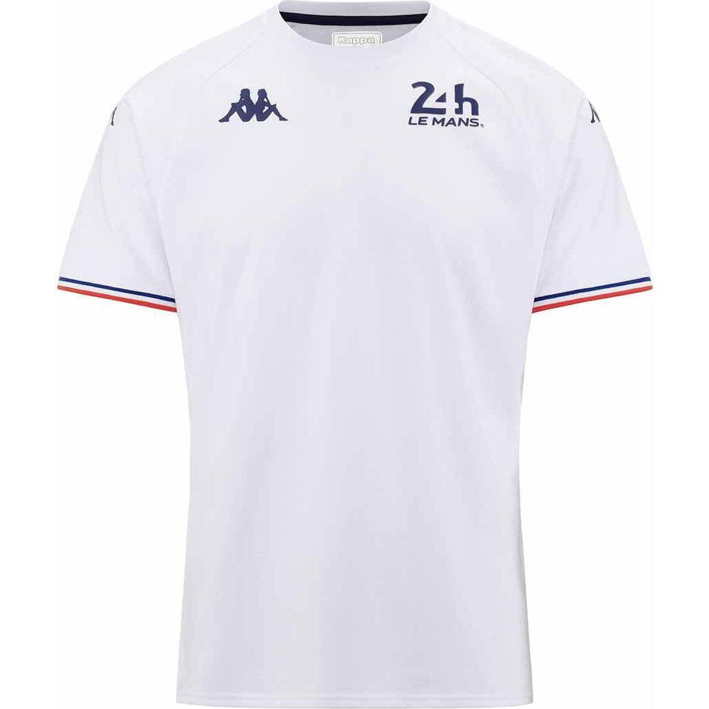 Kappa, Herren, Shirt, t-hirt adobi 24h le man, Weiss, (S)