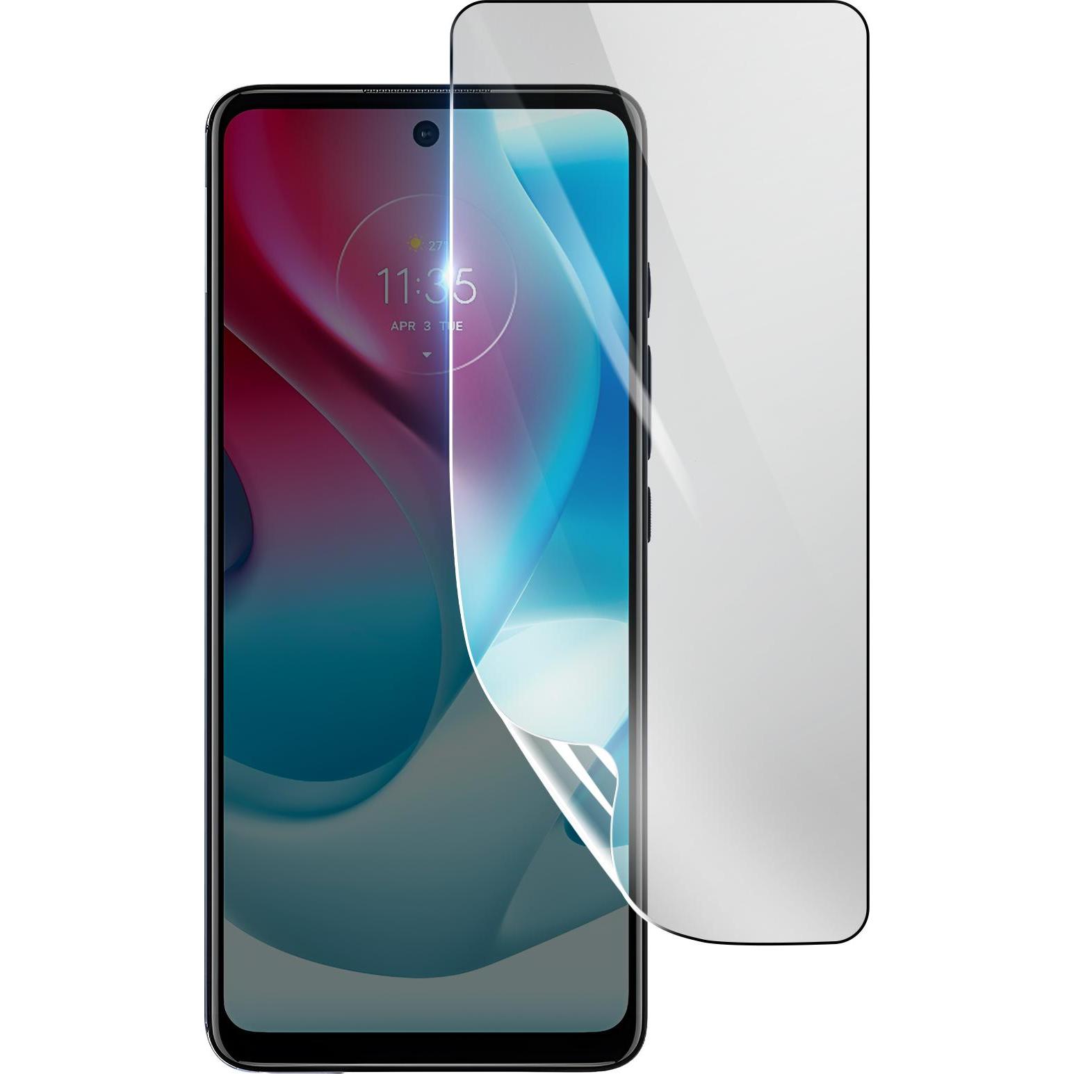 3MK Hydrogel Bildschirmfolie für Motorola Moto G60s (1 Stück, Motorola Moto G60S), Smartphone Schutzfolie, Transparent