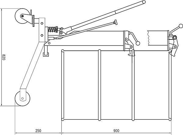 Produktbild eurokraft basic Fassheber EASY