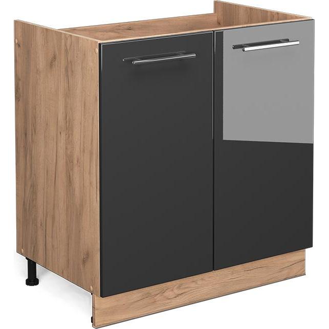 Vicco, Regal, Spülenunterschrank Fame-Line (80 x 51.5 x 81.5 cm)