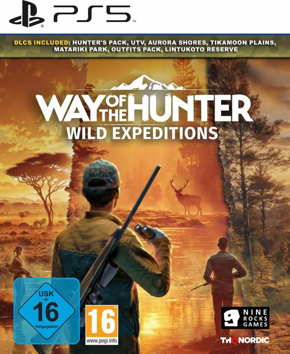 Actual product image THQ Way of the Hunter PS-5 Wild Expeditions (PS5, DE)