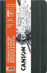 Produktbild Magni Skizzenbuch A5 Canson Sketch & Notes 92 Blatt (A5, Blanko, Harter Einband)