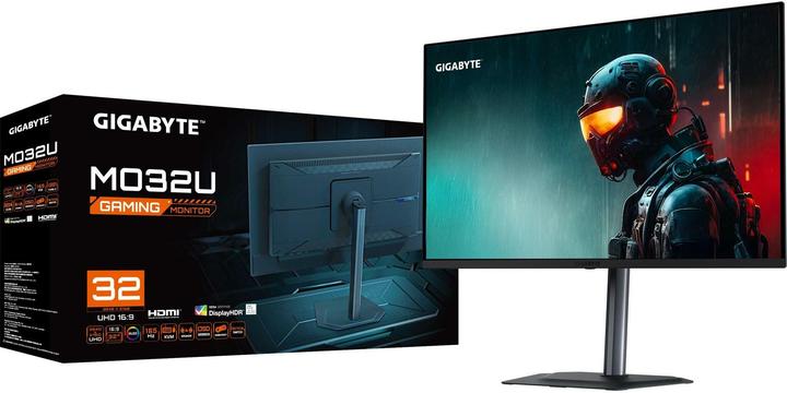 Actual product image Gigabyte MO32U (3840 x 2160 Pixels, 31.50")