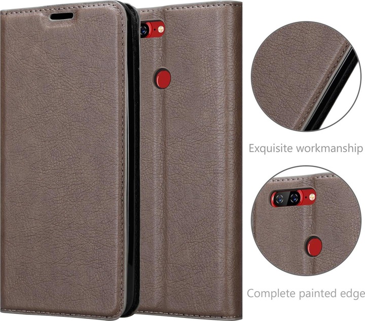 Actual product image Cadorabo Book Invisible Magnet Cover (Lenovo S5 (2018))