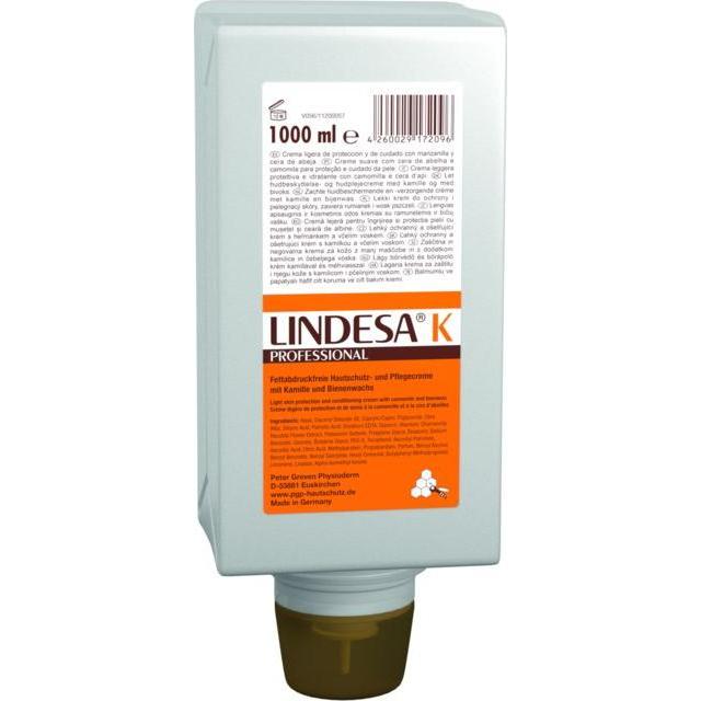 Lindesa, Handcreme, PROFESSIONAL K Hautschutzcreme 1,0 l (1000 ml)