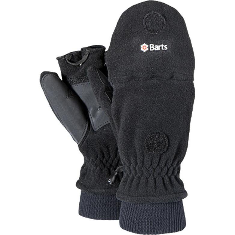 Barts, Herren, Handschuhe, Convertible Mitts, Schwarz, (S)