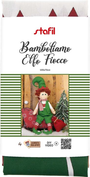 Immagine prodotto Stafil Set da cucito per bambole "Elfo fiocco di neve