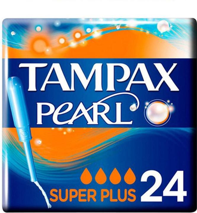 Immagine prodotto Tampax Perla Super Plus, blu, bianco, 24 pezzi