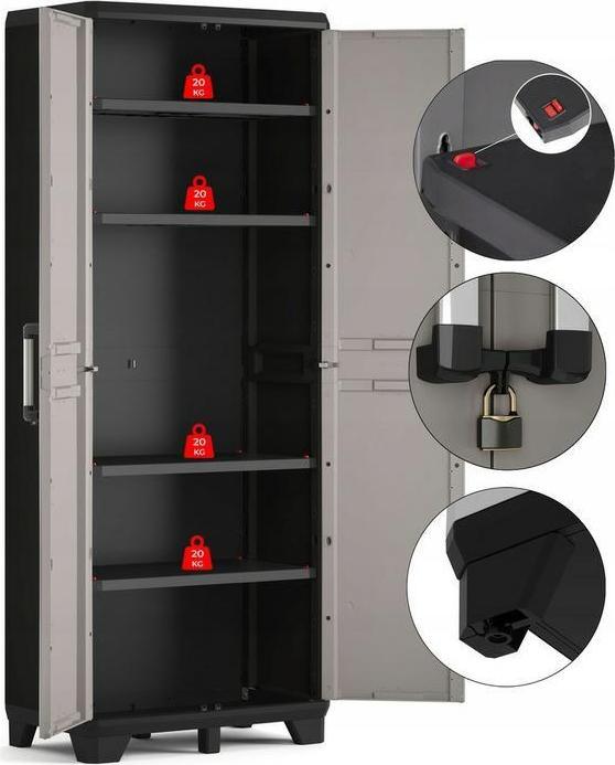 Image du produit Keter Gideon (68 x 39 x 173 cm)