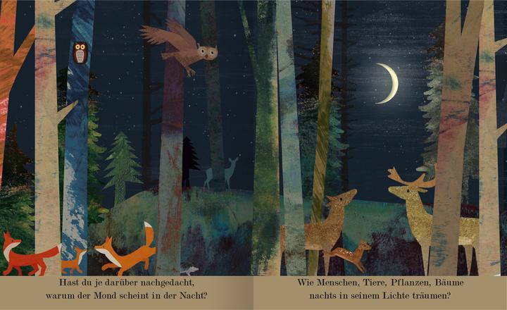 Produktbild Mond (Deutsch, Britta Teckentrup, Maria Höck, 2018)