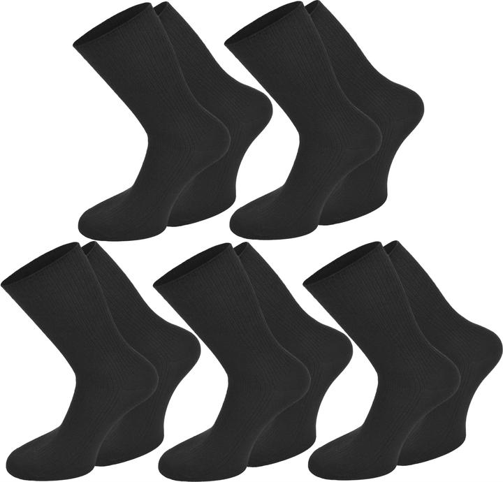 Actual product image Normani 10 pairs of ribbed work socks (pack of 10, 43 - 46)