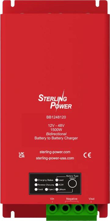Immagine prodotto Sterling Power Booster di carica 12V/48V 120A - Sterlingpower