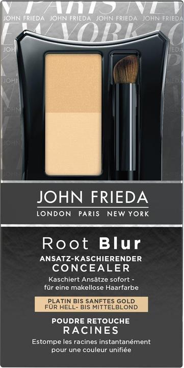 Produktbild John Frieda Root Blur - Ansatz-Kaschierender Concealer Platin bis sanftes Gold