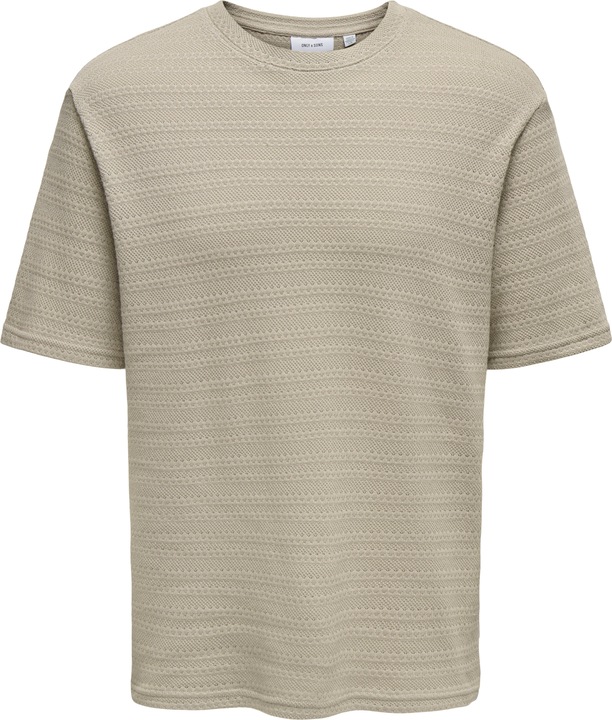 Actual product image Only & Sons Onsgivo Reg 12 Ss Crew Knit Noos (L)