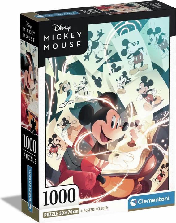 Image du produit Clementoni Puzzle Disney 1000 100 Mickey (1000 pièces)