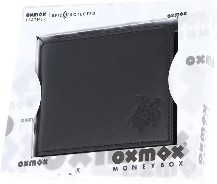 Produktbild Oxmox Leather RFID Protect Querscheinbörse