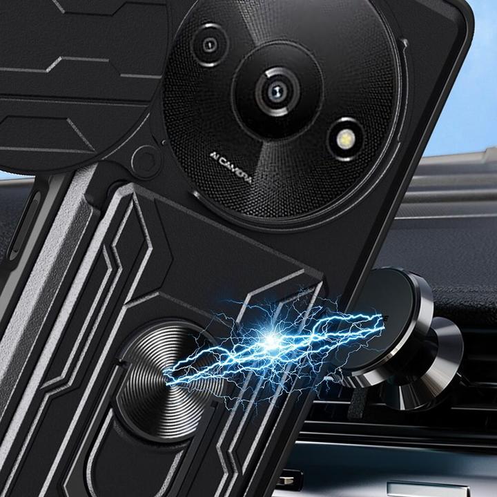 Produktbild Cover-Discount Xiaomi Redmi A3 - Armor Case mit Kickstand (Xiaomi Redmi A3)
