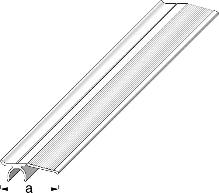 Actual product image Alfer Parquet wall end profile (End profile)