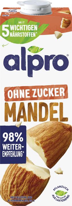Produktbild Alpro Mandel-Drink Einzelpack (1 x 100 cl)