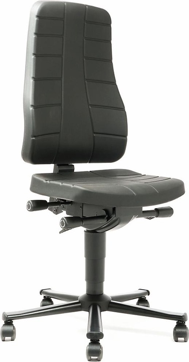 Actual product image Bimos Swivel chair All-in-One 9643, PU foam upholstery, black