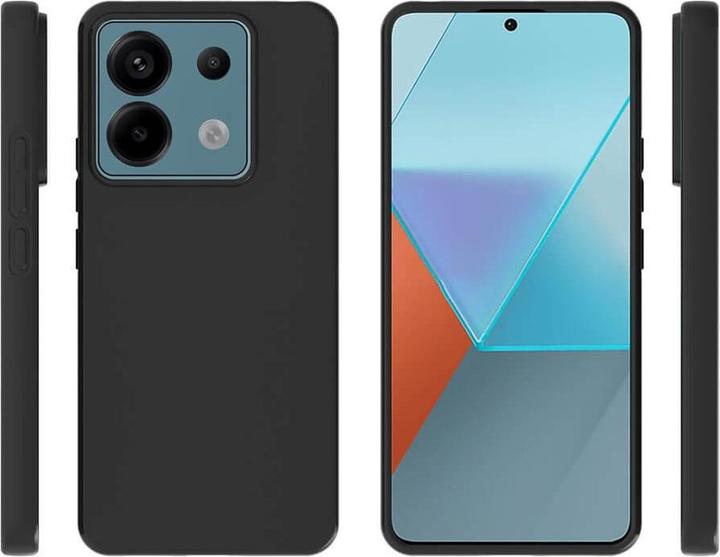 Immagine prodotto Cover-Discount Xiaomi Redmi Note 13 Pro - Custodia in gomma siliconica nera (Xiaomi Redmi Note 13 Pro 5G)