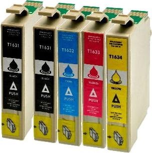 Immagine prodotto Hermex Cartuccia di inchiostro compatibile XL per Epson WorkForce WF-2750DWF (M, C, FC, Y)