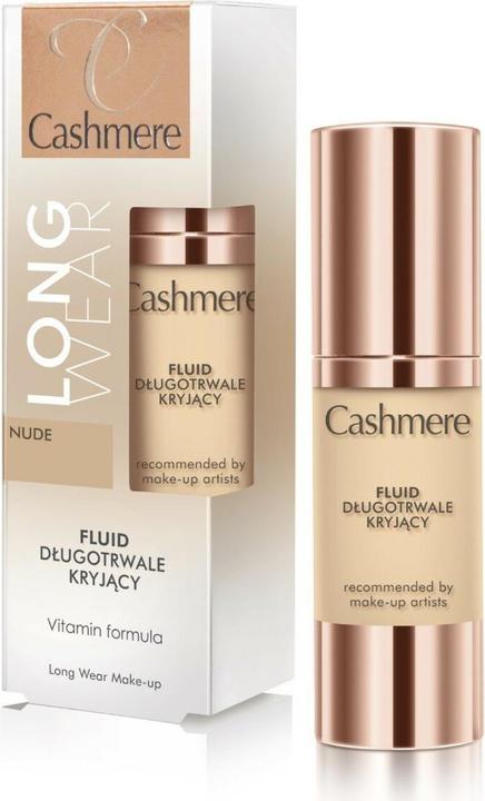 Actual product image Cashmere Long Wear Make-Up Fluid Long-Lasting Covering Nude 30Ml (Nude)