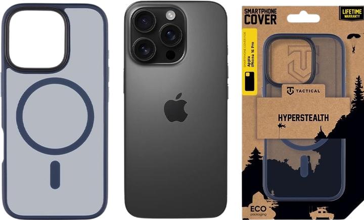 Actual product image Tactical MagForce Hyperstealth Cover for iPhone 16 Pro Deep Blue (Apple iPhone 16 Pro)