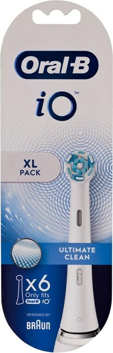 Actual product image Oral-B iO Ultimate Clean clip-on brushes (6 x)
