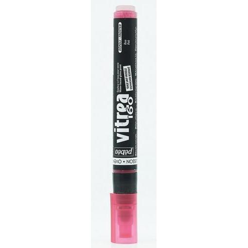 Thumbnail - Pebeo, Marker, Vitrea 160 Filzstifte mit normaler Spitze Mattfarben (Rose, 1.20 mm)