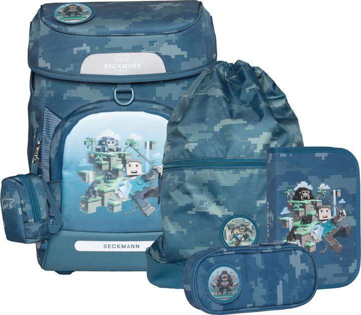 Actual product image Beckmann Schulrucksack Plus Air mit Wendetasche (20 l)