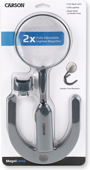 Actual product image Carson Optical MagniLamp LED Magnifier