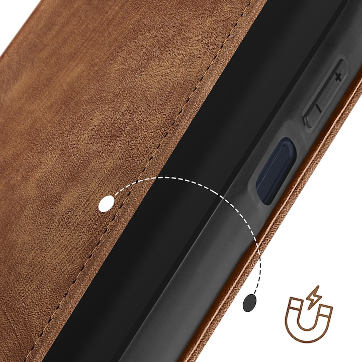 Actual product image Avizar SafeTech Wallet Cover Series (Samsung Galaxy A15)
