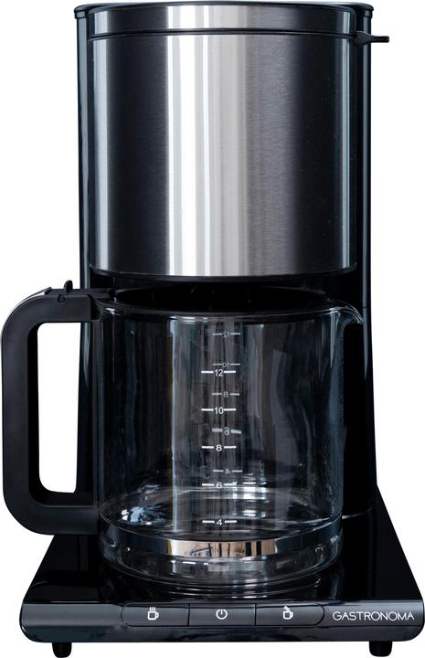 Actual product image Gastronoma 18100003 - Koffiezetapparaat 1.5L, zwart/roestvrij staal
