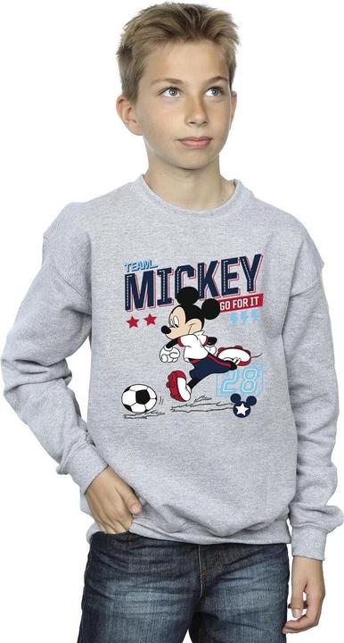 Produktbild Disney Mickey Mouse Team Mickey Football Sweatshirt Jungen (152, 158)