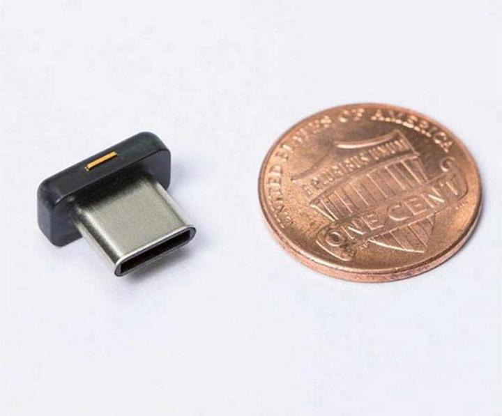 Actual product image Yubico YubiKey 5C Nano - USB-C