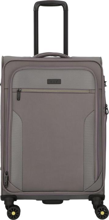 Produktbild D&N Travel Line 9704 4 Rollen Trolley M 68 cm mit Dehnfalte (75 l, M (50 - 90l))