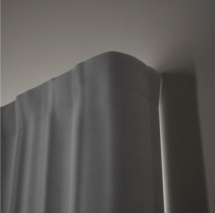 Immagine prodotto Umbra Binario per tende Twilight 168-366 cm, nichel