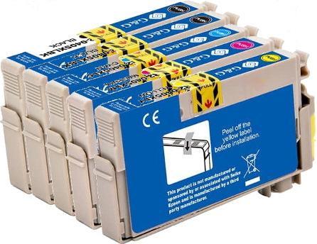 Image du produit Hermex Cartouches compatibles Epson WorkForce Pro WF4820DWF (M, C, Y, CF)