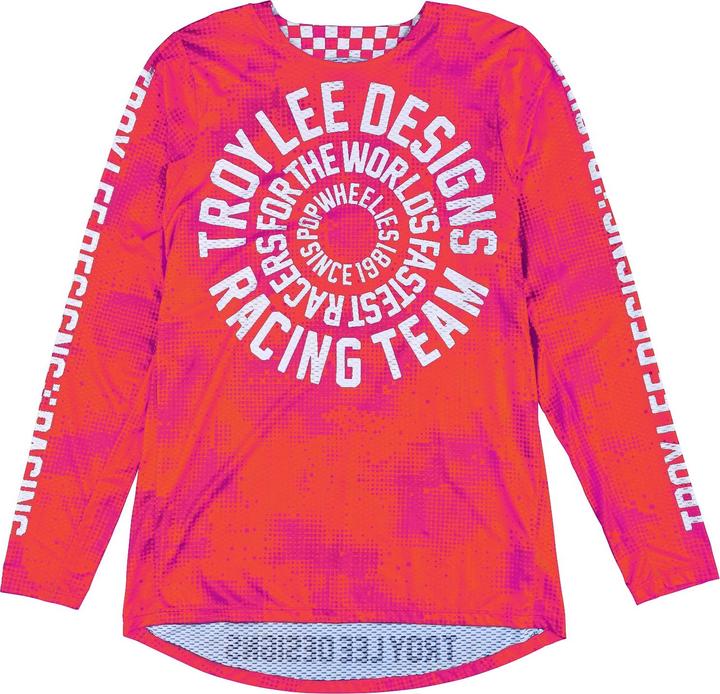 Image du produit Troy Lee Designs Maillot GP Pro Air, Carlsbad 97, orange/rose, jeune S (S)