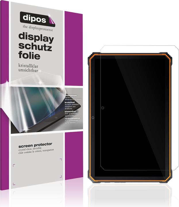 Produktbild Dipos Displayschutzfolie Crystalclear (2 Stk., Blackview Active 8 Pro)